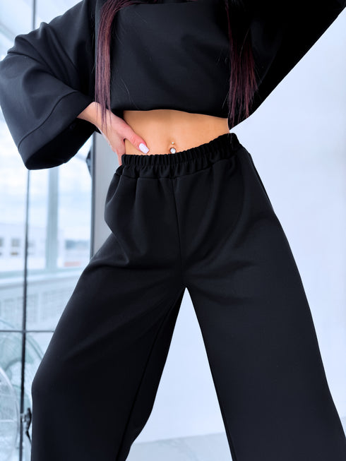 LARGE SIZE set "MANHATTAN" - BLACK